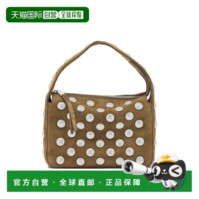 1h可退 香港直邮KHAITE 女士 ELENA 小号米色山羊皮手袋 H2032849