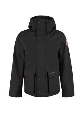 CANADA GOOSE 男士夹克 2429M61 CO 黑色 Lockeport hooded parka