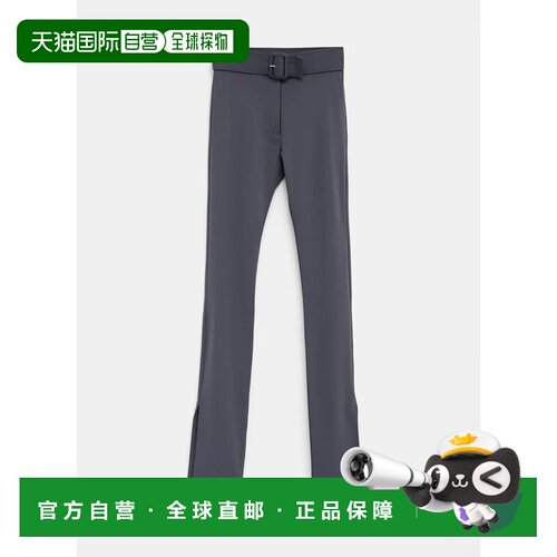 1h可退 香港直邮Courreges 女士 灰色 Buckle Tech Jersey 紧身裤