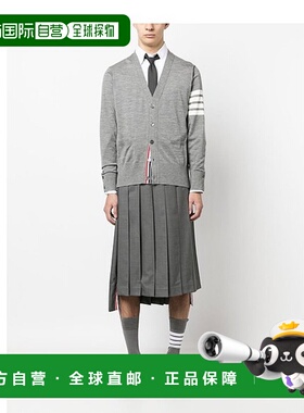 香港直邮THOM BROWNE 男士针织衫 MKC002AY1014058 AW2025开衫