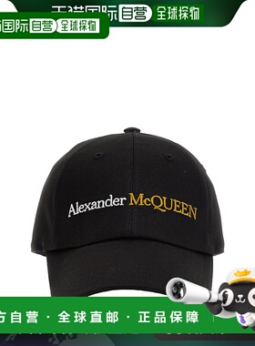 香港直邮ALEXANDER MCQUEEN 男士帽子 7820624105Q1080高级感正品