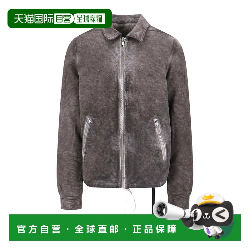 1h可退 欧洲直邮RICKOWENS男士外套直筒型休闲时尚男装上衣DU02D2