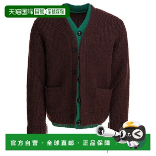 羊毛混纺针织开衫 1h可退 男士 Sacai 2503839M601 香港直邮潮奢