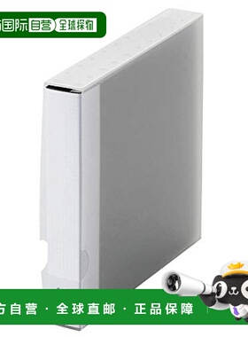 【日本直邮】Elecom宜丽客收纳整理DVD CD光碟收纳册12张收纳黑色