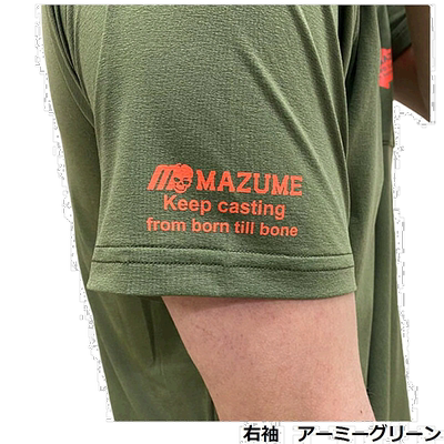 日本直邮橙蓝 Wear Mazume Prime Flex T恤 SEABASS L 军绿 MZAP-