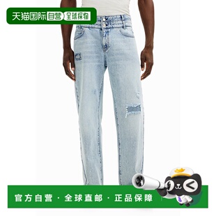 日本直邮Desigual INDIANA牛仔牛仔裤直筒裤