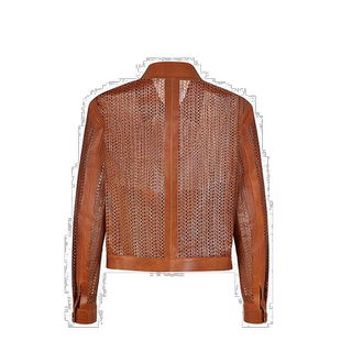 香港直邮FENDI 男士夹克 FPJ005AB72F0QB3 AW2020 棕色 JACKET棕