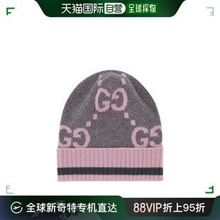 香港直邮GUCCI 女士帽子 99新未使用 6768273G3441272