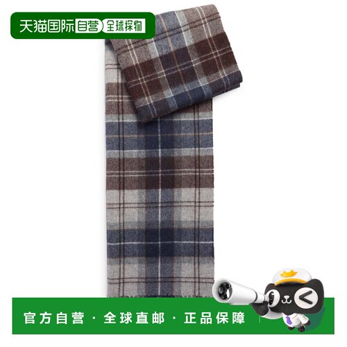 香港直邮Barbour 男士围巾 USC0387USCTN38 AW2025 花色 