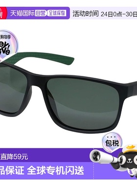 【日本直邮】Coleman科勒曼 太阳镜 偏光 哑黑/绿色 CO3076-2