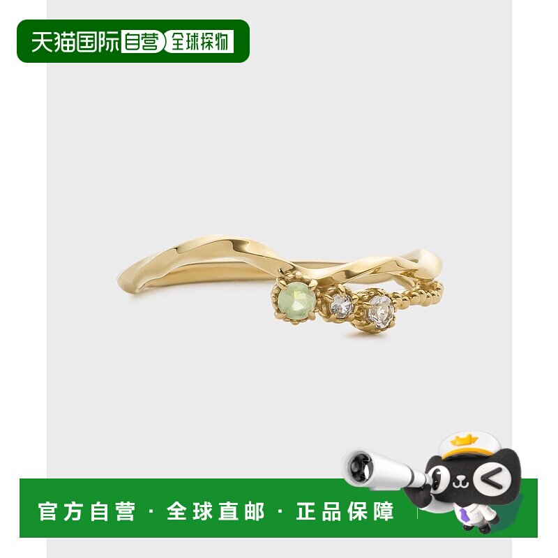 1h可退 日本直邮NOJESS 女士黄金多宝石戒指 《Pre Holiday Limit