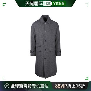 男士 香港直邮潮奢 GÉNÉRALE W23MCTS665MIDGR OFFICINE 纽扣大衣