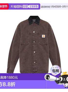 香港直邮CARHARTT WIP 男士衬衫 I03626203AN0J SS2026 棕色