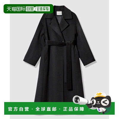 日本直邮ANAYI 女装 羊绒 斗篷式 trench coat 光泽缎面 10252717