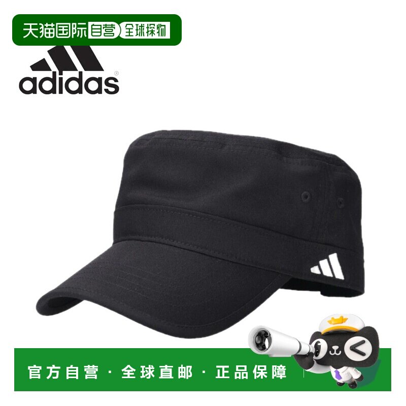 日本直邮Adidas TC-TWILL DE-GAULLE CAP 刺绣标志斜纹帽250-0110