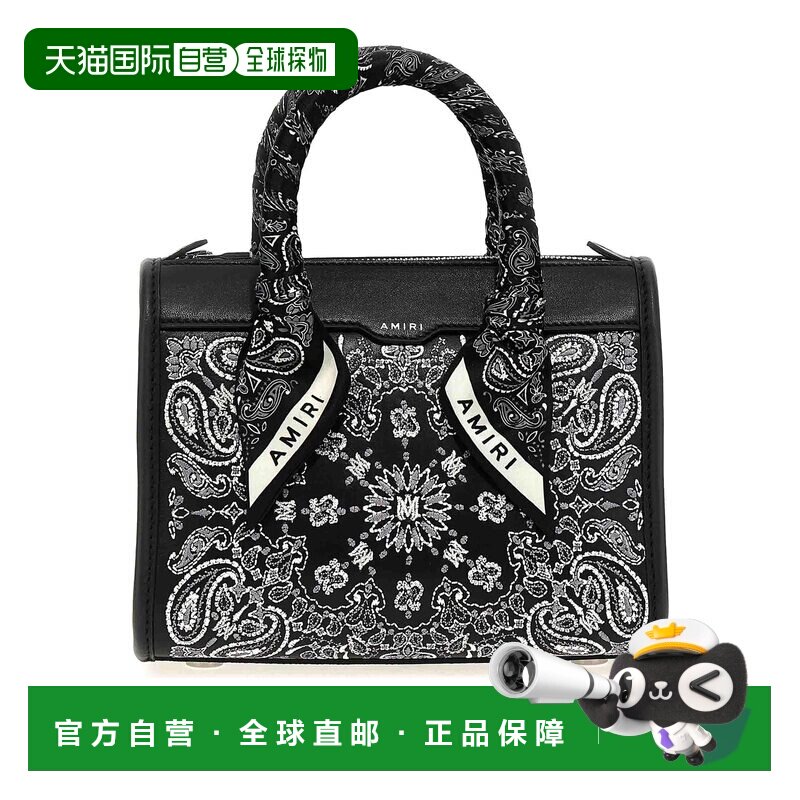 1h可退 香港直邮AMIRI 女士手提包 AWBGTH1012BLACK CO 花色 Amir