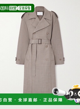 1h可退 香港直邮The Frankie Shop 女士 Bleecker 梭织风衣 TRFS2