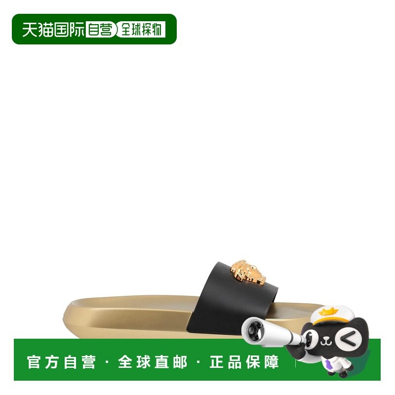 1h可退 香港直邮潮奢 versace 范思哲 男士 凉鞋 black黑色 舒适,流行男鞋,其他凉鞋,淘宝优惠券,粉丝福利购,淘宝优惠卷