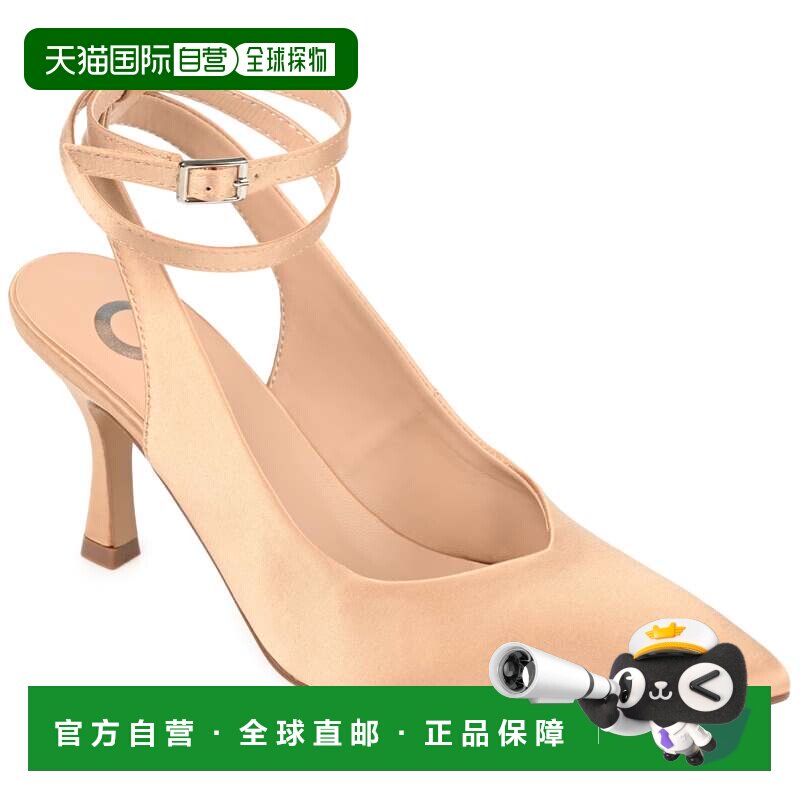 自营Journee Collection 女士 Marcella 高跟鞋 - 金色 美国奥莱 - 实物图
