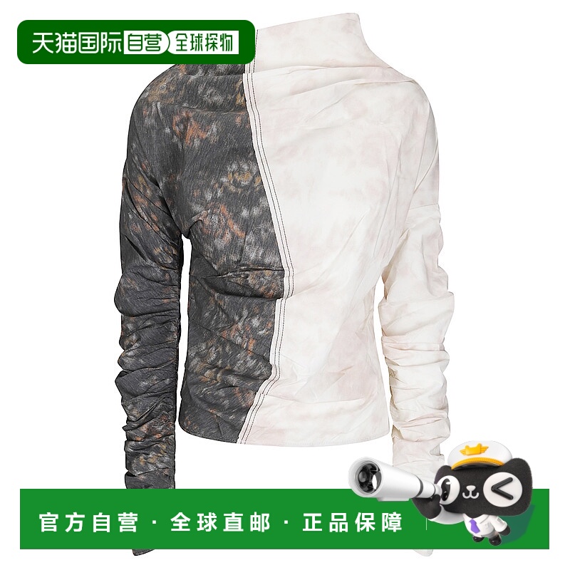 香港直邮GANNI 女士夹克 W1094252 AW2025 花色 Printed Stretch