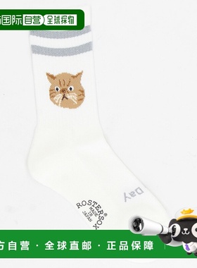 1h可退 日本直邮ROSTER SOX 女装 猫图案袜子 趣味设计 日系潮流