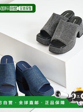 日本直邮Oriental Traffic 平台穆勒凉鞋 [41229 OR526BW001764]