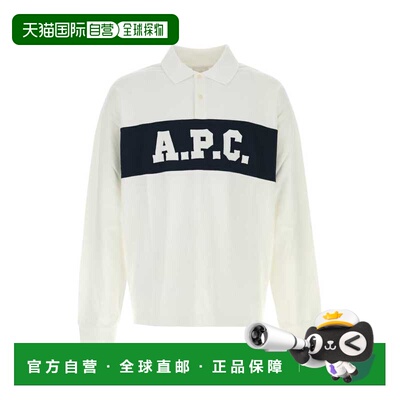 香港直邮A.P.C. 男士T恤 COHRUH26633AAB AW2026 白色 POLO ALEXI