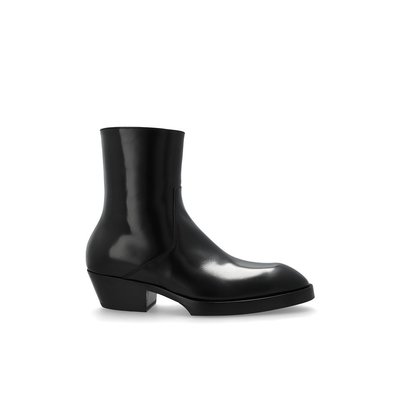 BOTTEGA VENETA 男士靴子 806442V3NS01000 CO 黑色