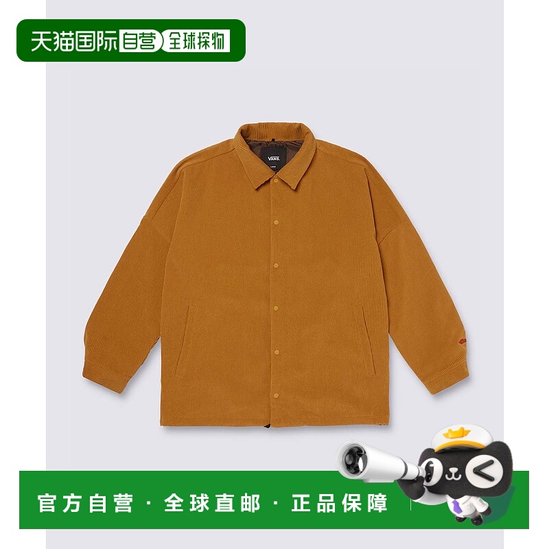 1h可退 日本直邮VANS男女同款IN TRANSIT corduroy衬衫 宽松设计