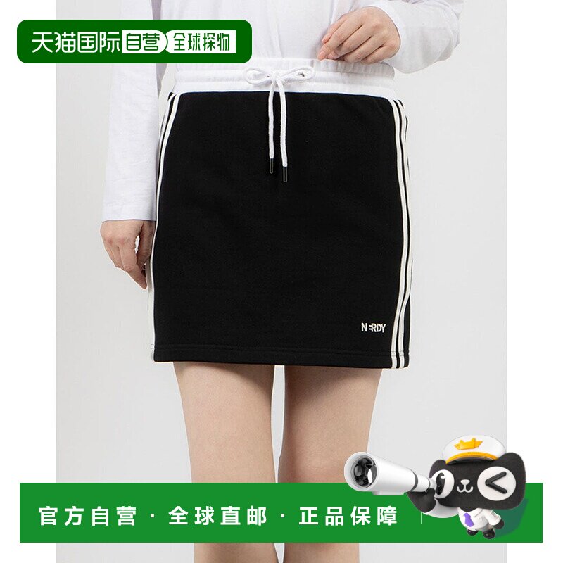 日本直邮NERDY 纽约运动风迷你短裙 [NE8621EW000907] 绿色