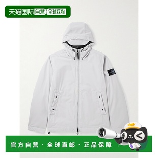 香港直邮1h可退 Stone Island 石头岛 男士 Logo-Appliqued Shell
