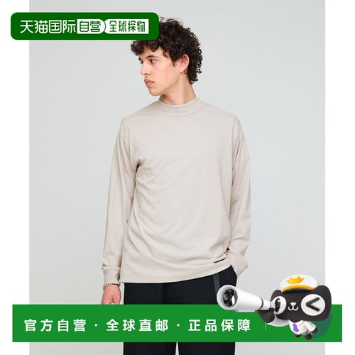 1h可退 日本直邮green label relaxing 男装 长袖高领纯棉T恤 321