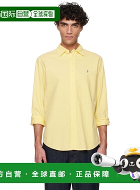 1h可退 香港直邮Polo Ralph Lauren Polo 拉夫 劳伦 男士 黄色 Ga