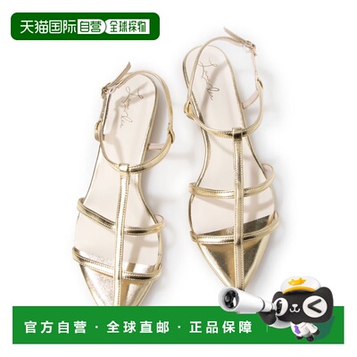 日本直邮日本直邮Launalea 512 Launalea 尖头 T 字带凉鞋 (0512)