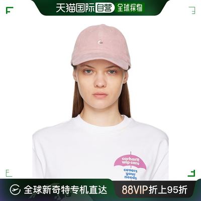 香港直邮潮奢 Carhartt 卡哈特 女士 粉色 Harlem 棒球帽 I028955