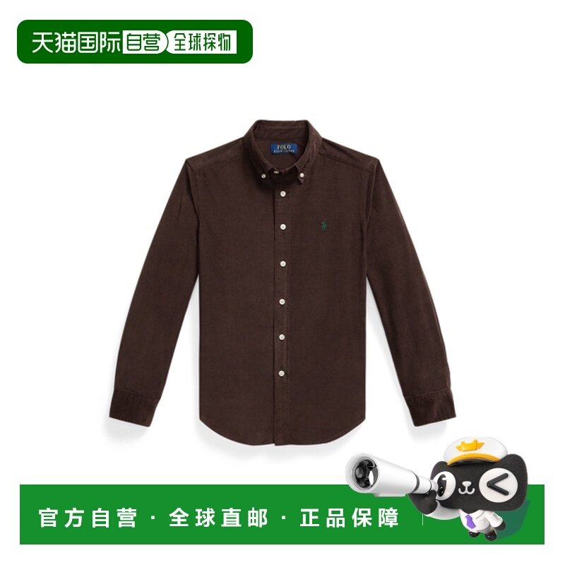 日本直邮Ralph Lauren Boys 8-18 棉斜纹布衬衫 [629074],女装/女士精品,上衣,淘宝优惠券,粉丝福利购,淘宝优惠卷