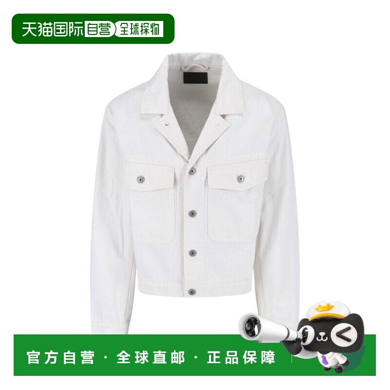 1h可退 香港直邮Lemaire 男士 卡车司机牛仔夹克 OW1188LD1069