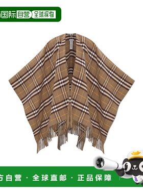 香港直邮BURBERRY 女士披肩 8112996C3264VOLE AW2025 花色博柏利