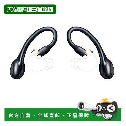 【日本直邮】Shure舒尔 全无线安全适配适配器RMCE-TW2 黑色