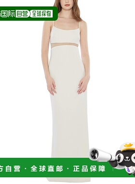 自营 LIKELY Stefania 礼服 - 白色 美国服饰连衣裙长裙直发奥莱