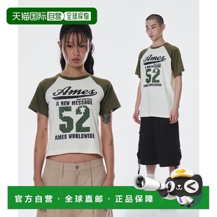 T恤AM2FMUT507AKH 女士女装 韩国直邮AMES WORLDWIDE