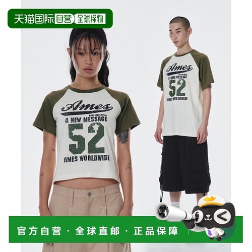 韩国直邮AMES WORLDWIDE 女士女装T恤AM2FMUT507AKH