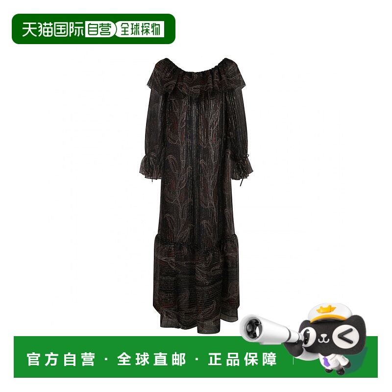 1h可退 香港直邮Saint Laurent 圣罗兰 女士 露肩连衣裙 817332Y3