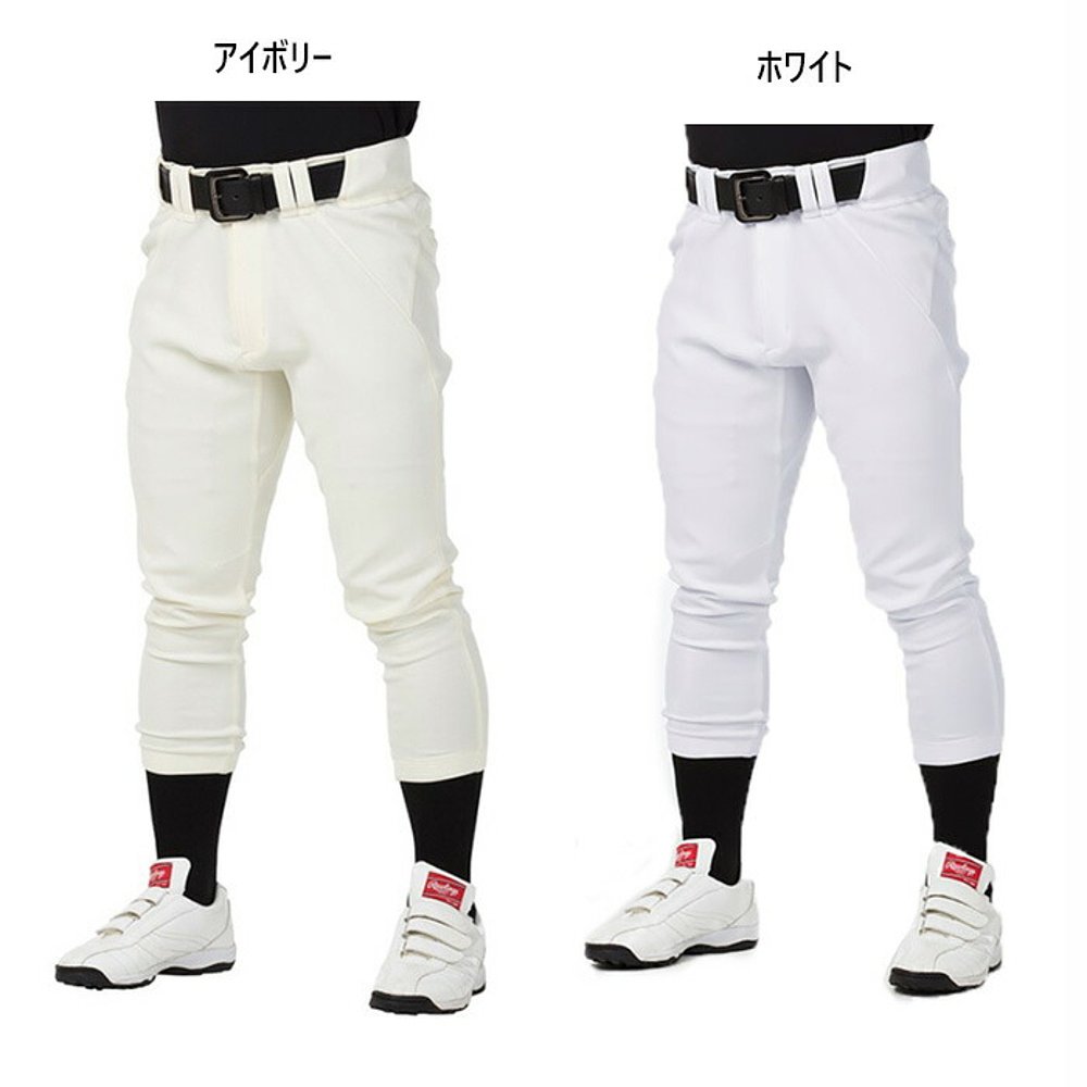 日本直邮 Rawlings 4D+PLUS 8 裤棒球裤白色 Rawlings APP14S02NN