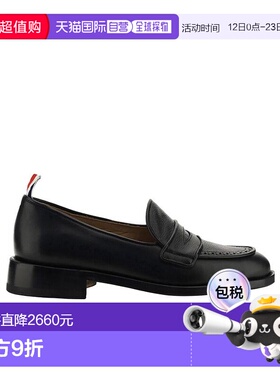 香港直邮Thom Browne 黑色 VITELLO 商务休闲鞋 MFL076A05584
