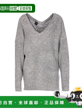 香港直邮PINKO 女士T恤 105947A2YEII2 AW2025 灰色 Wool Blend S