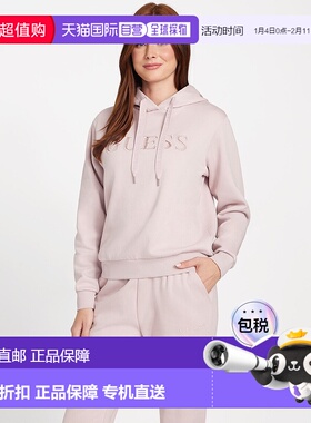 自营guessZendra Fleece Hoodie - lilac mist 美国奥莱直发卫衣