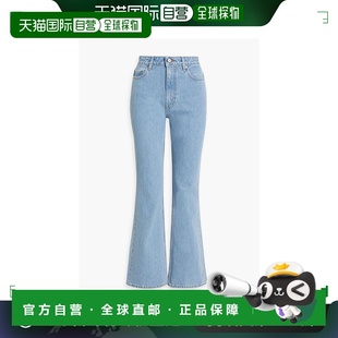 高腰喇叭牛仔裤 香港直邮GANNI Betzy 女士 F66236432564LIG 甘尼