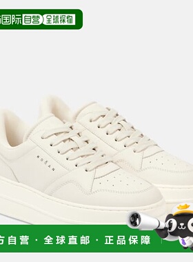 1h可退 香港直邮潮奢 Hogan 女士 Skyscraper 皮质运动鞋新款