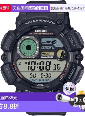 【日本直邮】卡西欧 手表 Collection WS-1500H-1AJF 男款 黑色